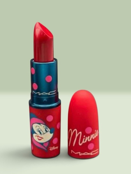MAC Cosmetics Other - MAC x Disney Minnie & Daisy Lustreglass Sheer-Shine Lipstick in Minnie Woo NIB